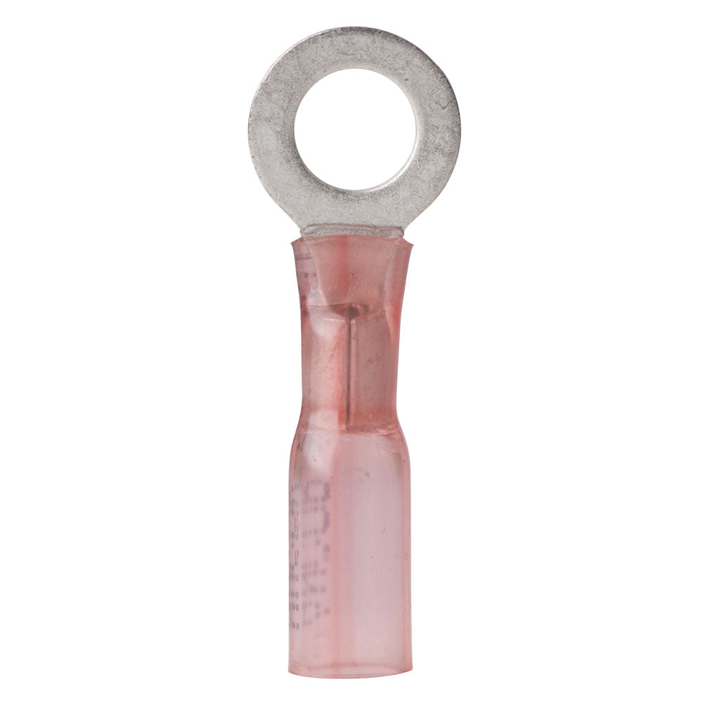 Ancor 310425 22-18 Gauge - 1/4" Heat Shrink Ring Terminal - 25-Pack