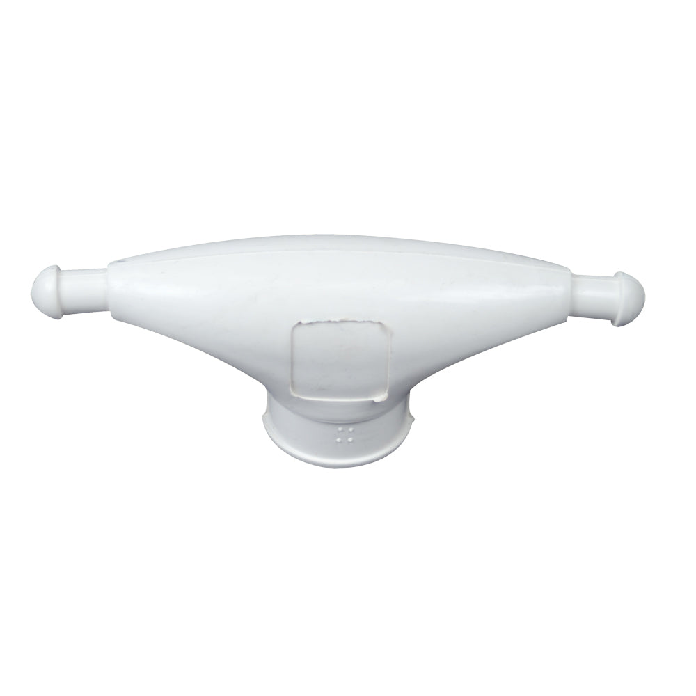 Whitecap S-9201P Rubber Spreader Boot - Pair - Medium - White