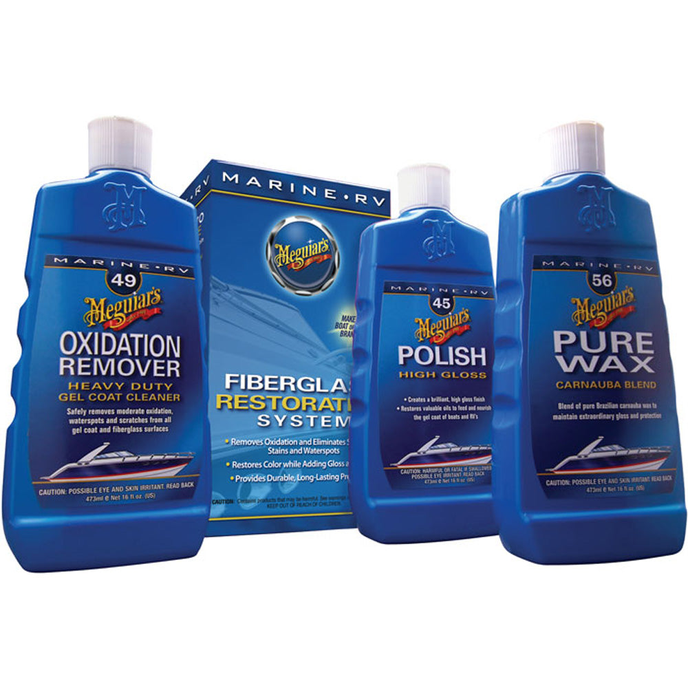 Meguiar's M4965 MG Fiberglass Oxidation Removal Kit