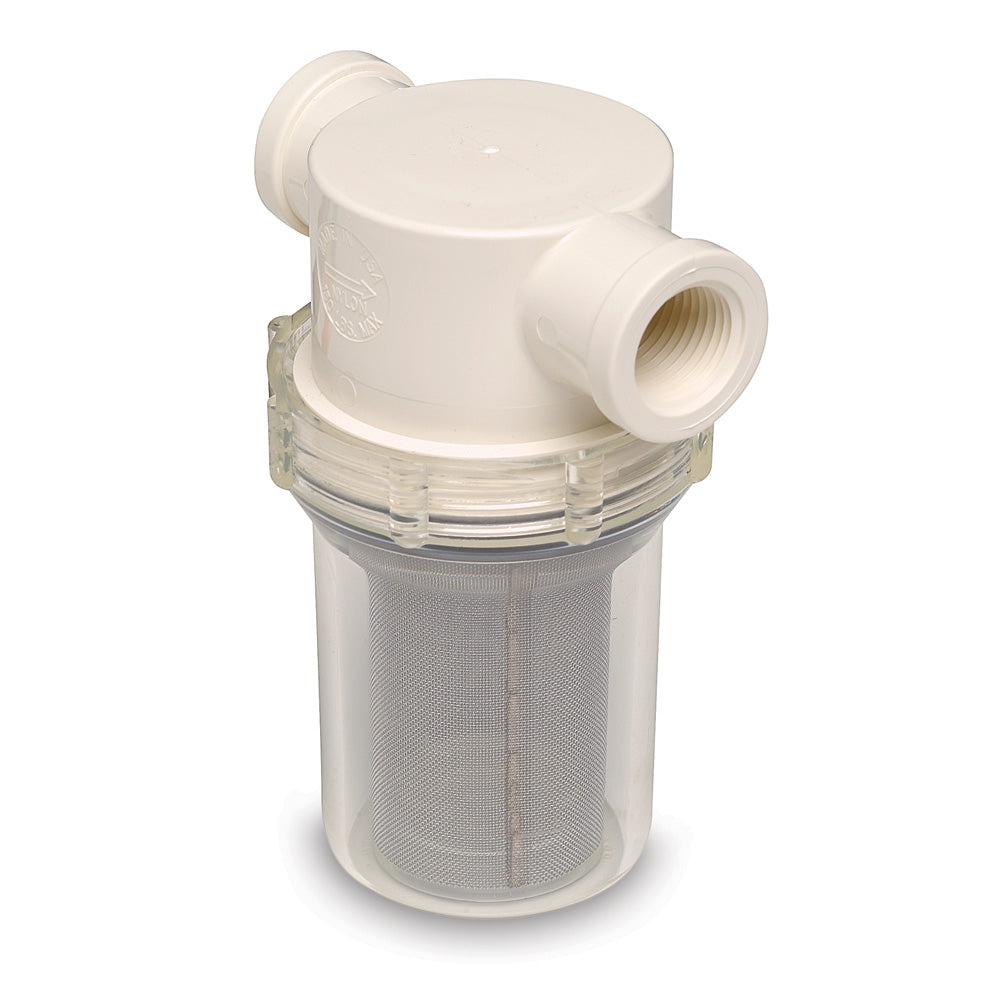 Shurflo by Pentair 253-220-01 3/4" Raw Water Strainer - 50 Mesh Screen
