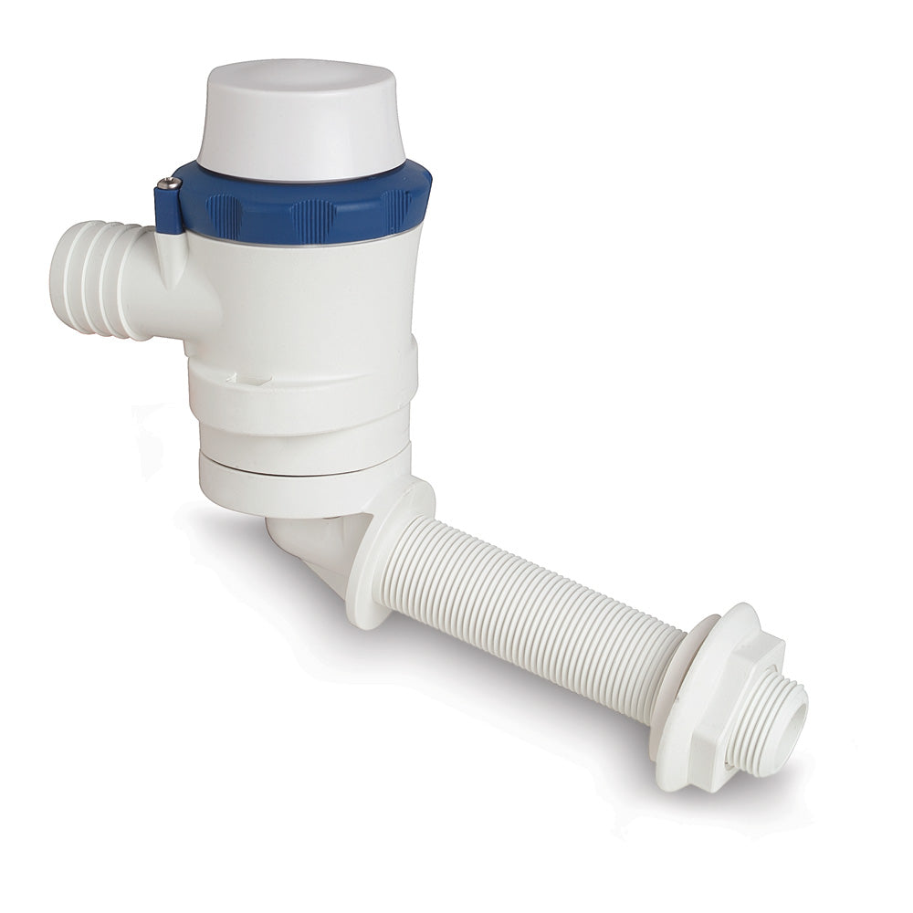 Shurflo by Pentair 357-114-10 PIRANHA Angled Port Aerator 800 Livewell Pump - 12 VDC, 800 GPH