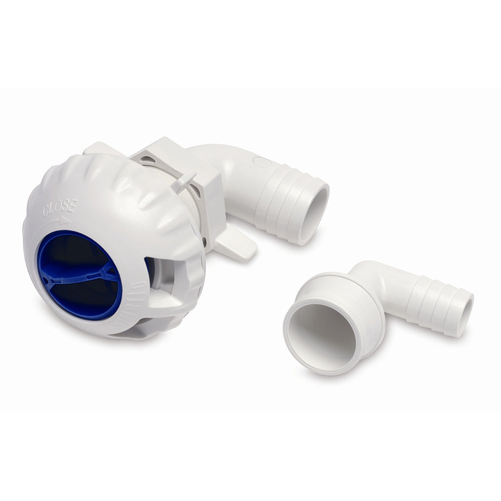 Shurflo by Pentair 330-021 Livewell Fill Valve w/3/4" 1-1/8" Fittings