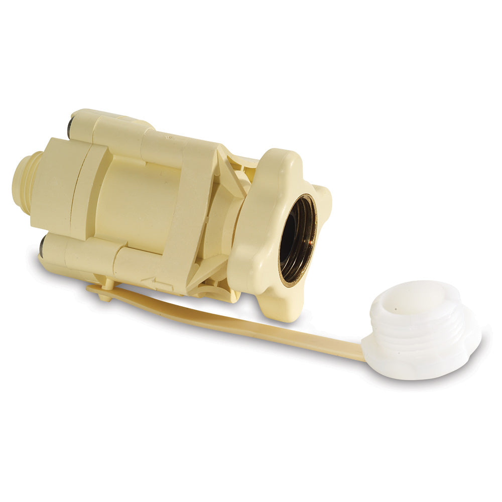 Shurflo by Pentair 183-039-08 Pressure Reducing City Water Entry - In-Line - Cream