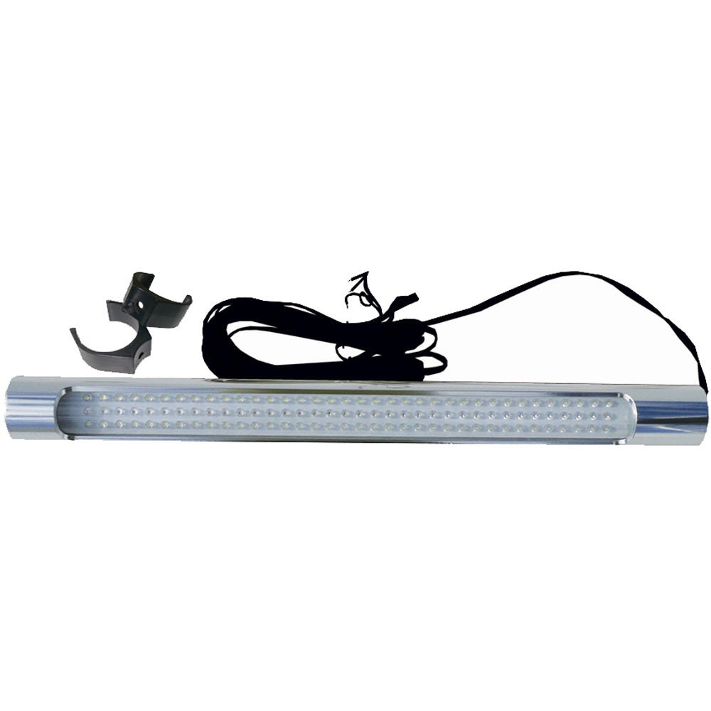 Taco F38-2050R-1 T-Top Tube Light w/Aluminum Housing - White/Red LEDs