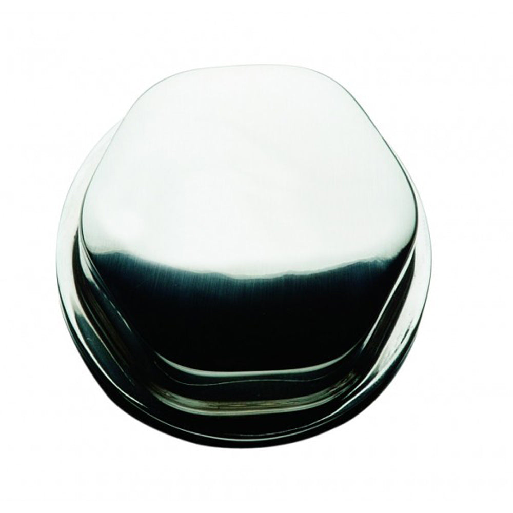 Schmitt Marine CAP0304 Faux Center Nut - Chrome/Plastic - 1/2" 3/4" Base f/Cast Steering Wheels