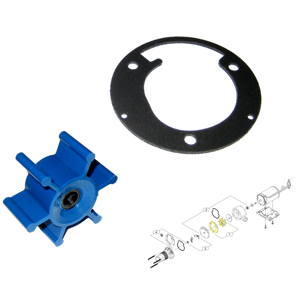 Shurflo by Pentair 94-571-00 Macerator Impeller Kit f/3200 Series - Includes Gasket