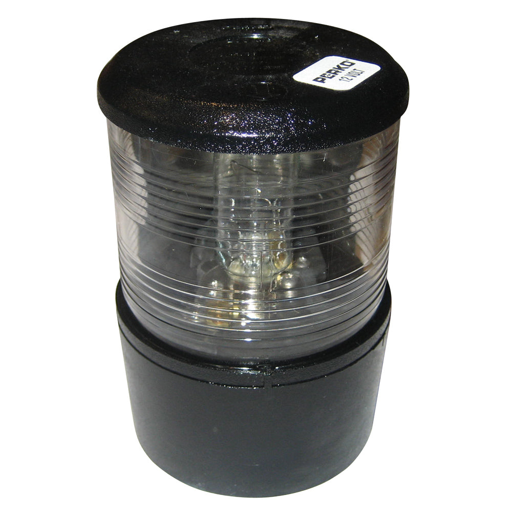 Perko 0200MB0DP1 Masthead Light f/Sail or Power Less Than 20M - 12VDC - Black Base Mount/White Light