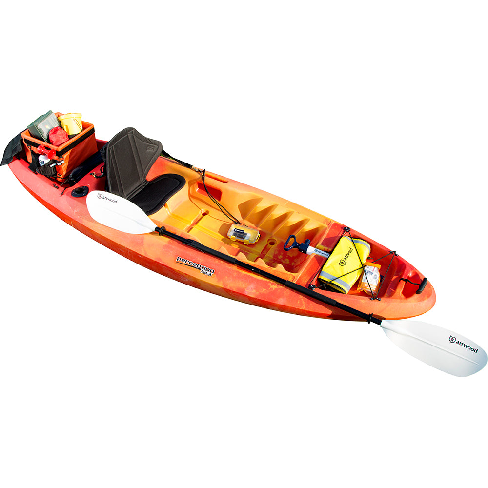 Attwood 11778-2 Foldable Sit-On-Top Clip-On Kayak Seat