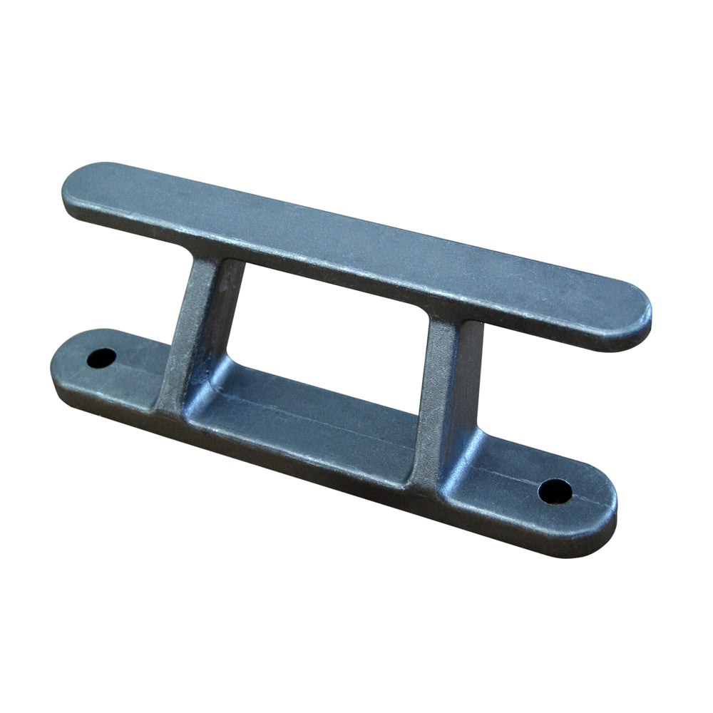 Dock Edge DE2428F Dock Builders Cleat - Angled Aluminum Rail Cleat - 8"