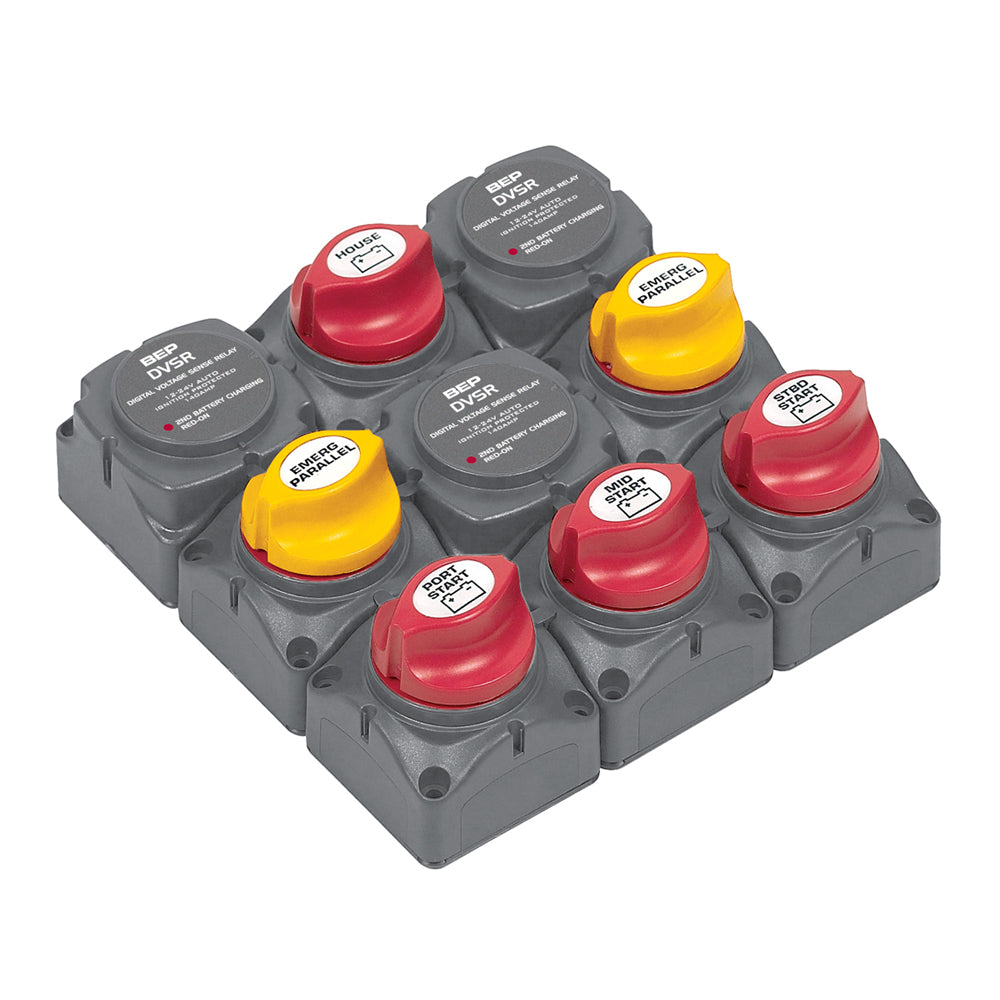 BEP 719-140A-DVSR Battery Distribution Cluster f/Triple Outboard Engine w/Four Battery Banks