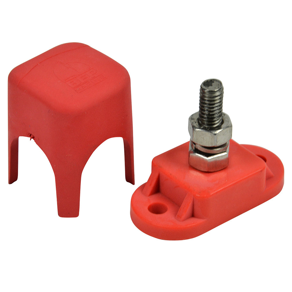 BEP IS-6MM-1R/DSP Pro Installer Single Insulated Distribution Stud - 1/4" - Positive