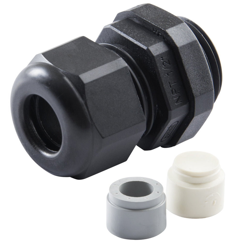 Ancor 765000 Marine Grade Electrical Wire Seal - Round Cable, 10 to 2-AWG, 1/2" NPT