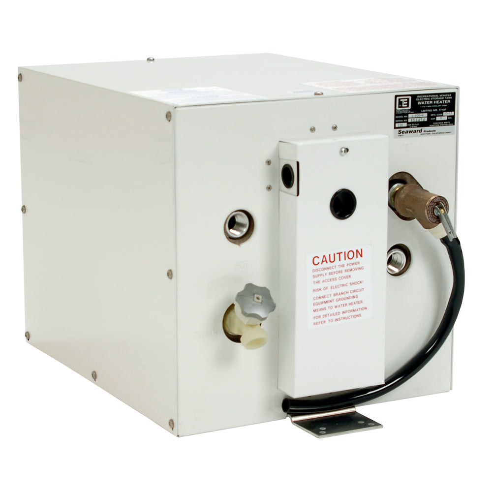Whale S600W Seaward 6 Gallon Hot Water Heater w/Rear Heat Exchanger - White Epoxy - 120V - 1500W