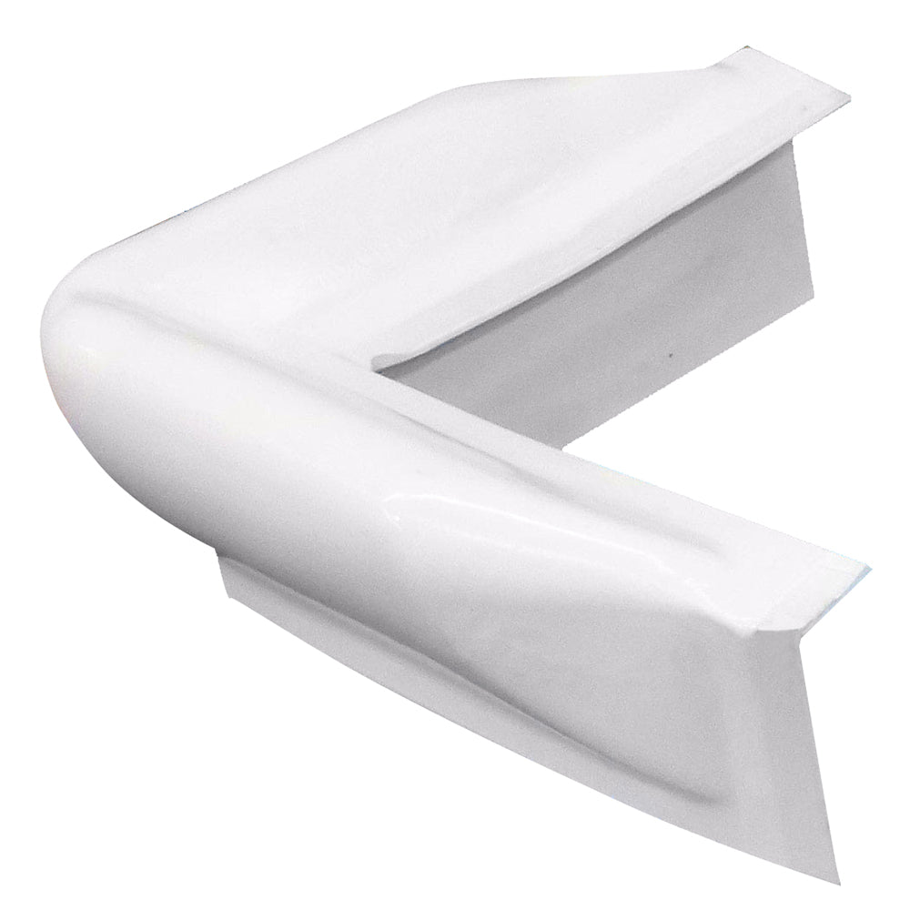 Dock Edge DE73103F Dock Bumper Corner Dockguard - White