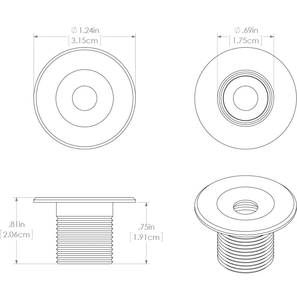 Lumitec 112223 Echo Courtesy Light - White Housing - White Light