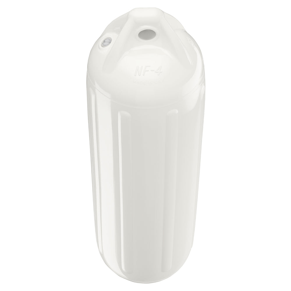 Polyform NF-4 WHITE NF-4 Heavy Duty Twin Eye Fender 6.4" X 21.6" - White