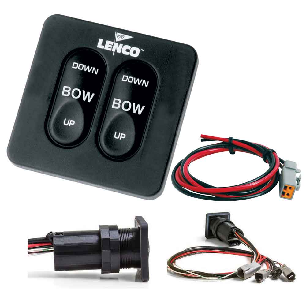 Lenco 15169-001 Standard Integrated Tactile Switch Kit w/Pigtail f/Single Actuator Systems