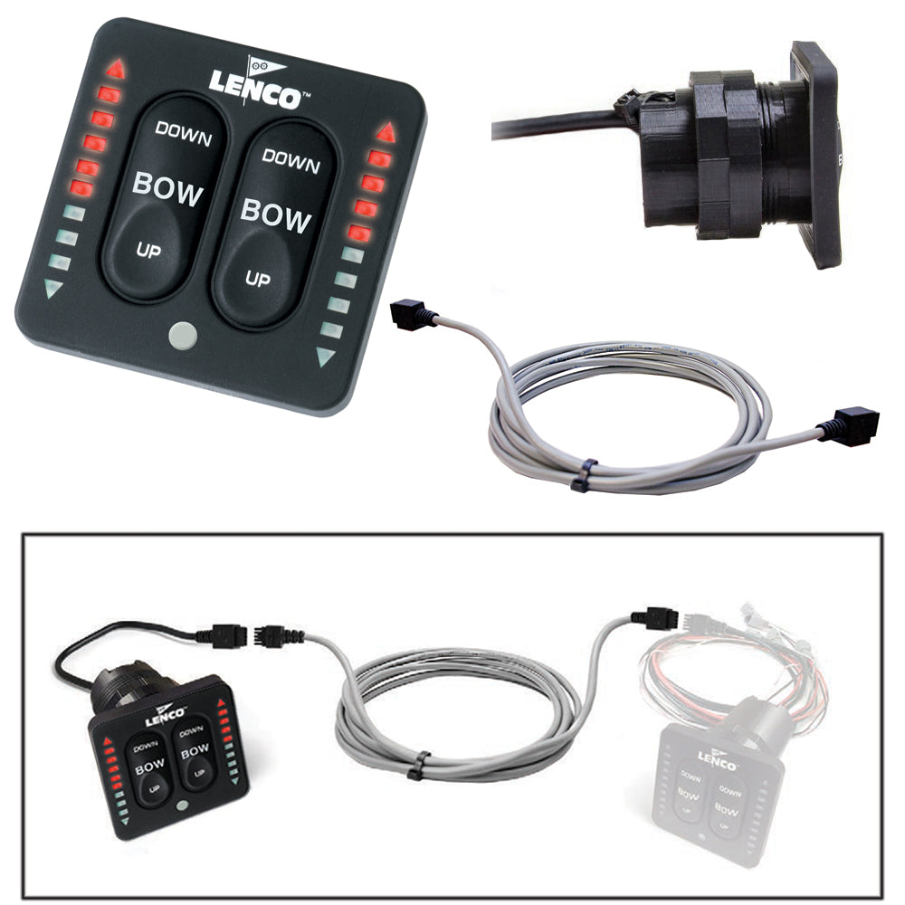 Lenco 11841-003 Flybridge Kit f/ LED Indicator Key Pad f/All-In-One Integrated Tactile Switch - 30'