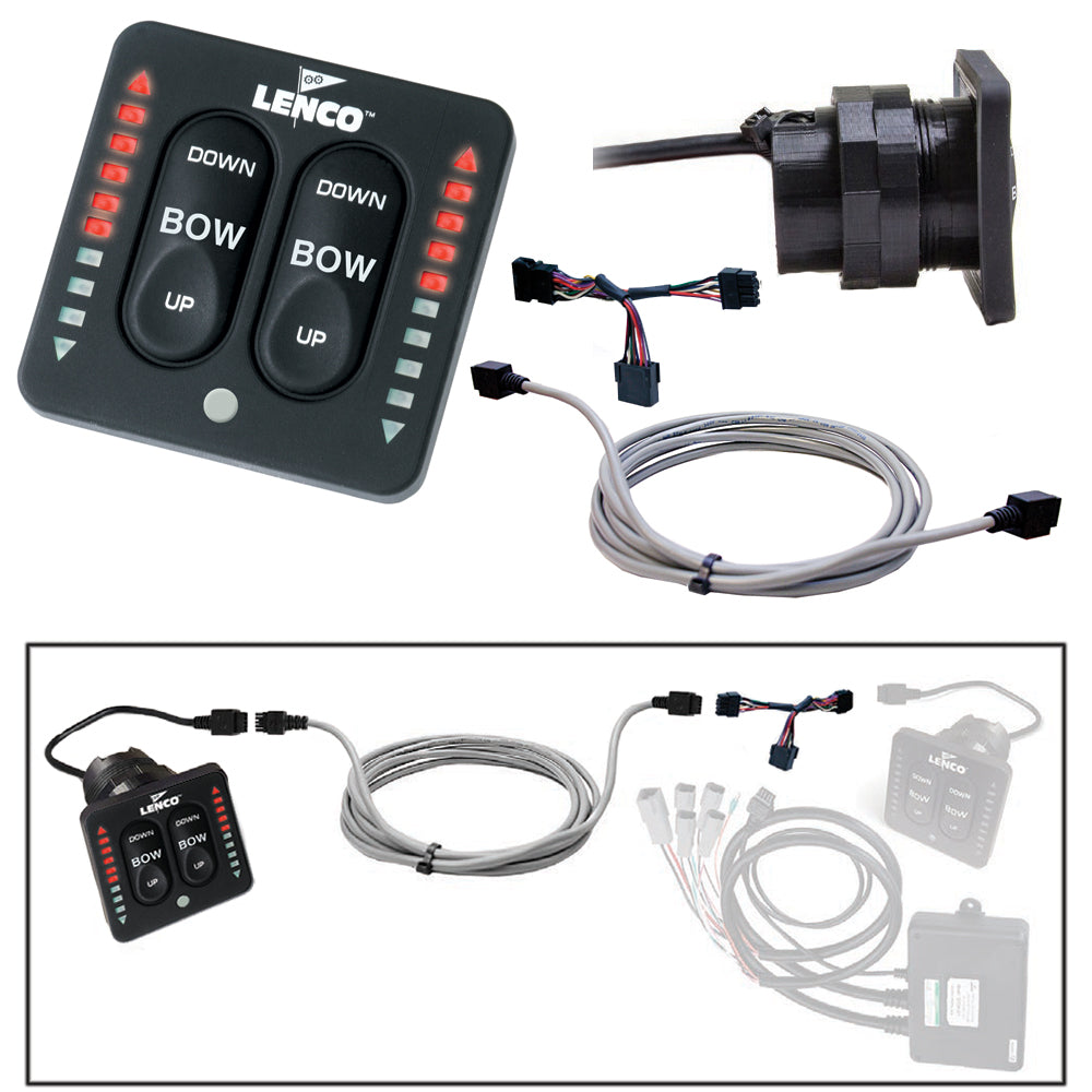 Lenco 11941-003 Flybridge Kit f/LED Indicator Key Pad f/Two-Piece Tactile Switch - 30'