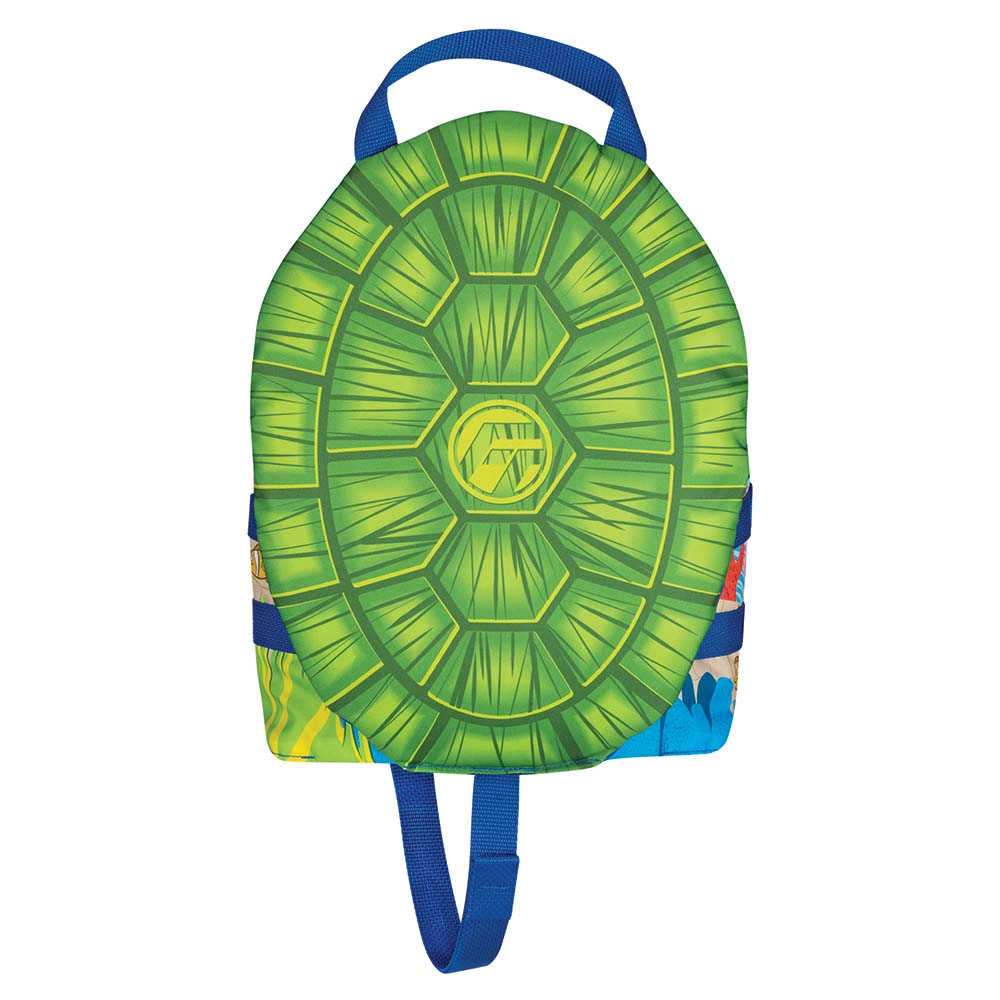 Full Throttle 104300-500-001-17 Water Buddies Vest - Child 30-50lbs - Turtle
