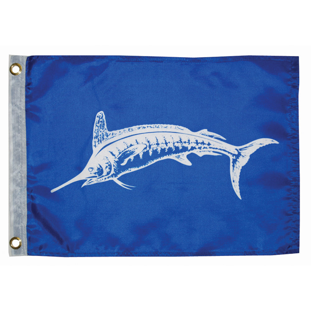 Taylor Made 3018 12" x 18" White Marlin Flag