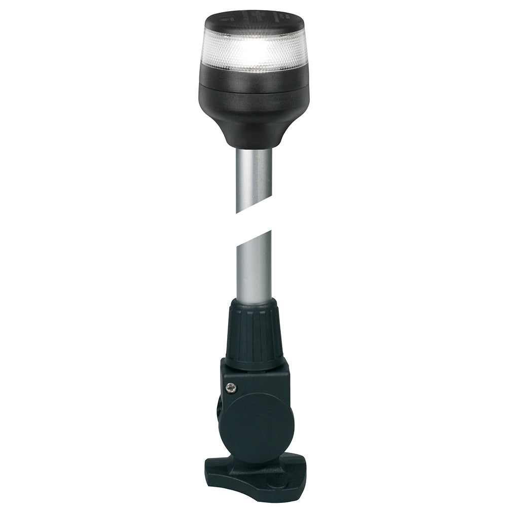 Hella Marine 980960341 NaviLED 360 Compact All Round Lamp - 2nm - 24" Fold Down Base - Black