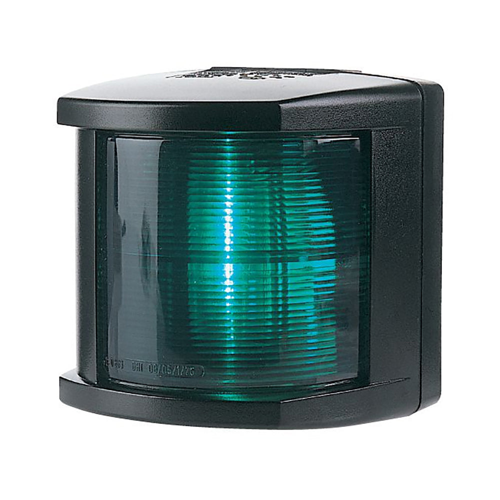 Hella Marine 002984345 Starboard Navigation Light - Incandescent - 2nm - Black Housing - 12V