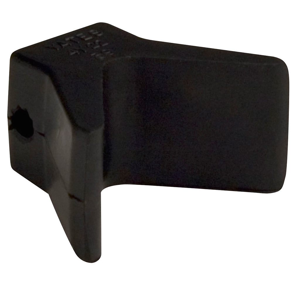 C.E. Smith 29552 Bow Y-Stop - 2" x 2" - Black Natural Rubber
