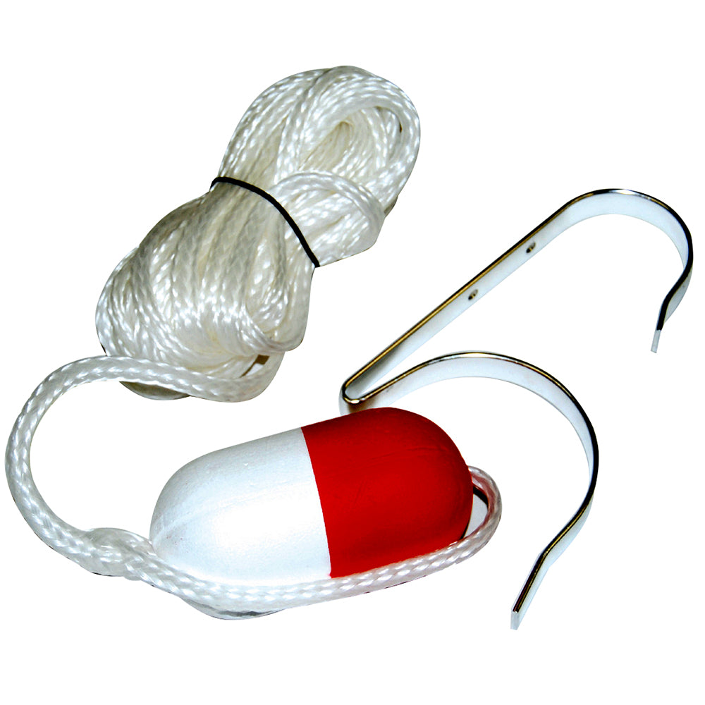 Taylor Made 375 Ring Buoy Holder w/30 Heaving Line