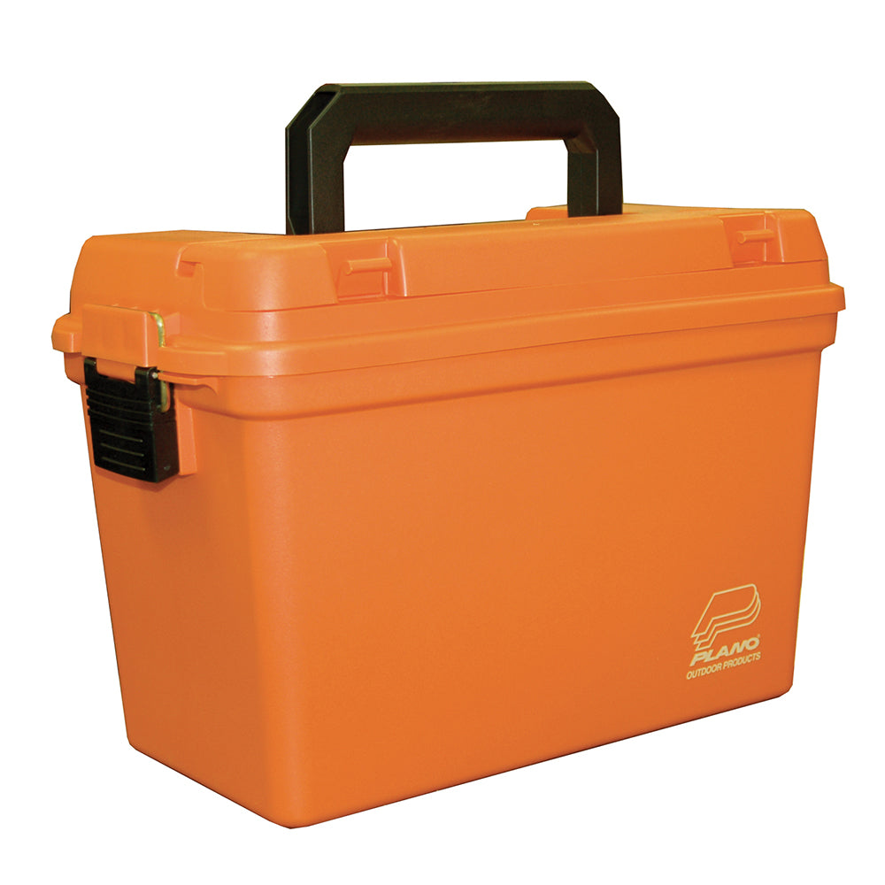 Plano 161250 Deep Emergency Dry Storage Supply Box w/Tray - Orange