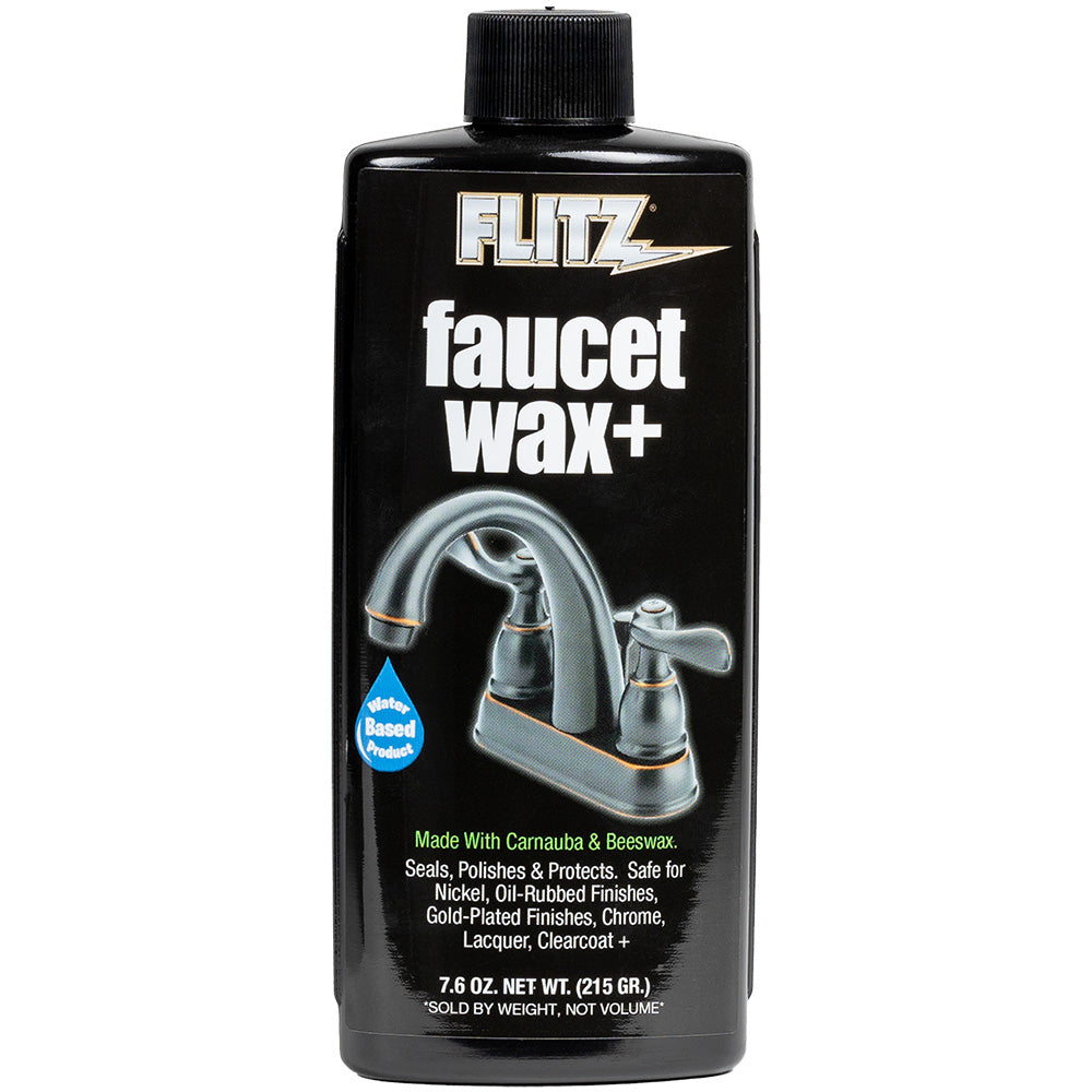 Flitz PW 02685 Faucet Waxx Plus - 7.6oz Bottle