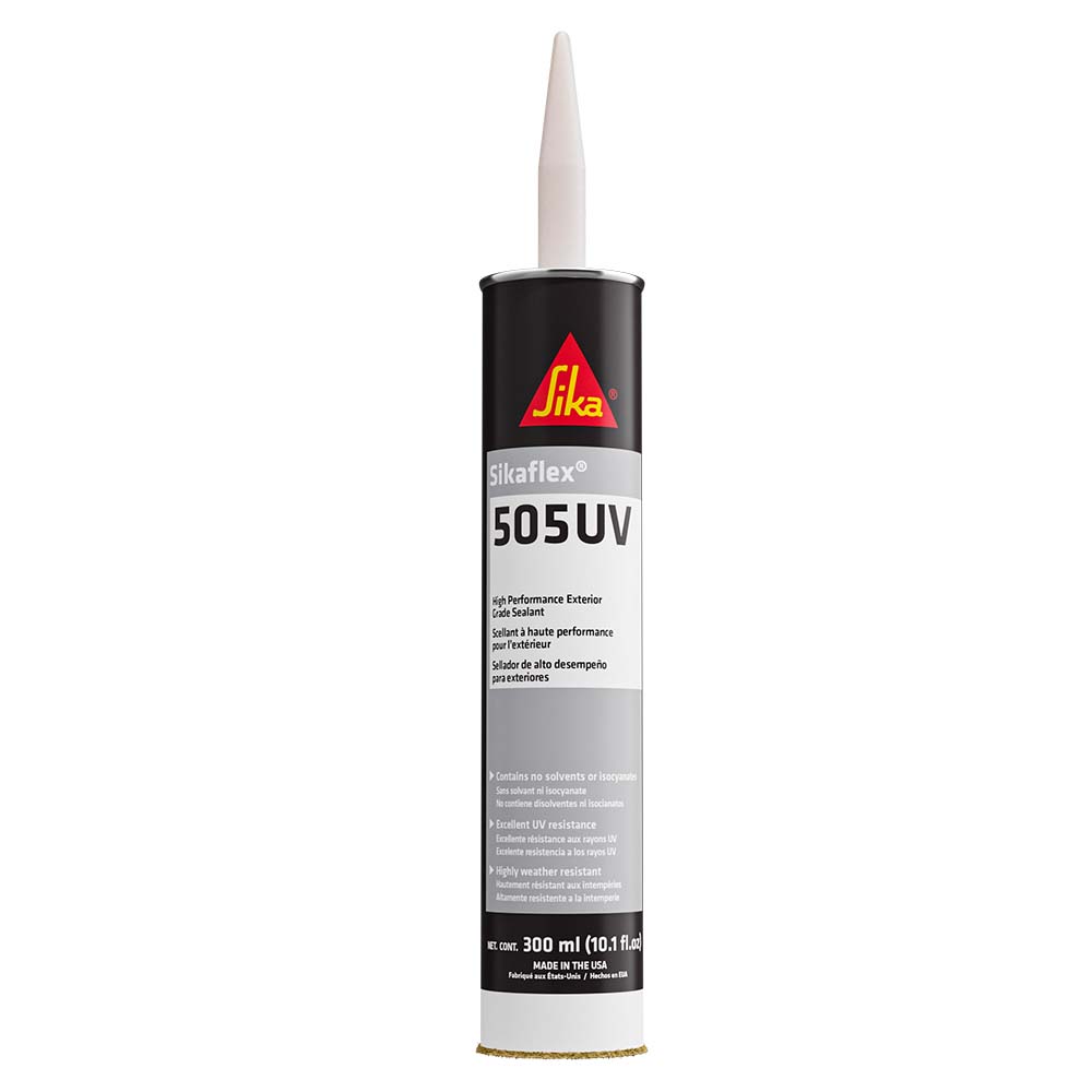 Sika 188024 Sikaflex 505UV High Performance Exterior Grade Sealant - 10.3oz(300ml) Cartridge - White