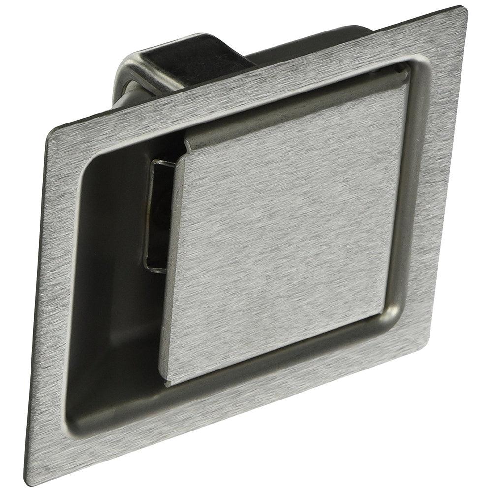 Southco 64-10-301-50 Large Push-to-Close Paddle Latch - Stainless Steel - Non-Locking