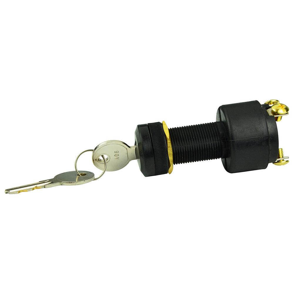 BEP 1001610 3-Position Nylon Ignition Switch - OFF/Ignition/Start