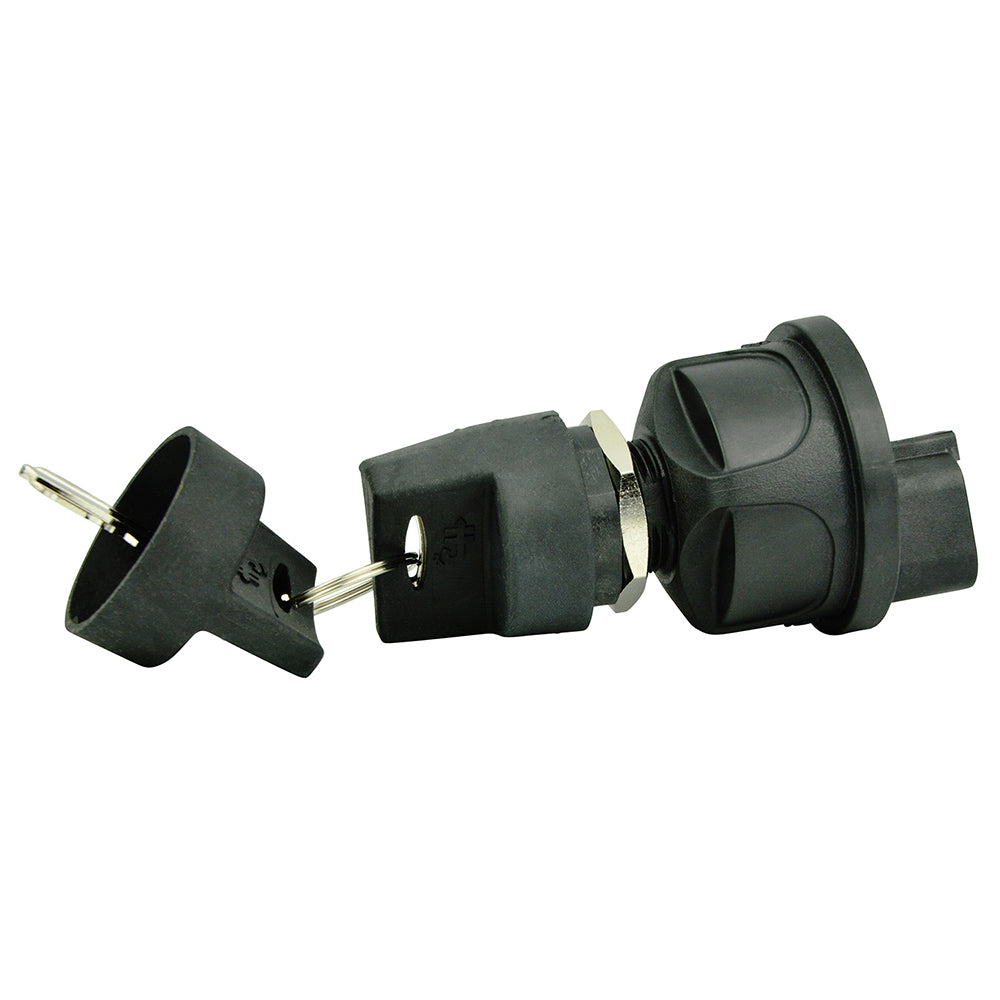 BEP 1001604 3-Position Sealed Nylon Ignition Switch - OFF/Ignition Accessory/Ignition Start