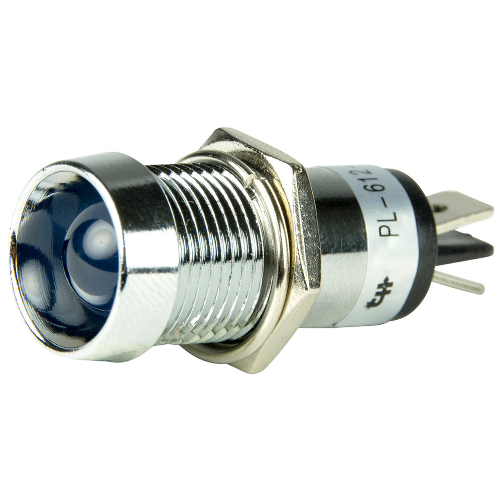 BEP 1001102 LED Pilot Indicator Light - 12V - Blue
