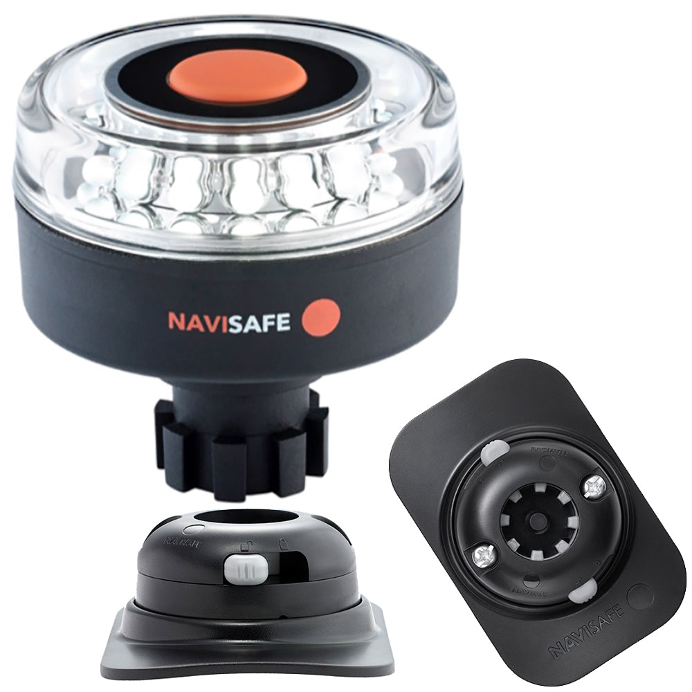 Navisafe 042KIT2 Navilight 360 2NM w/Navibolt Base RIB Mount - Black