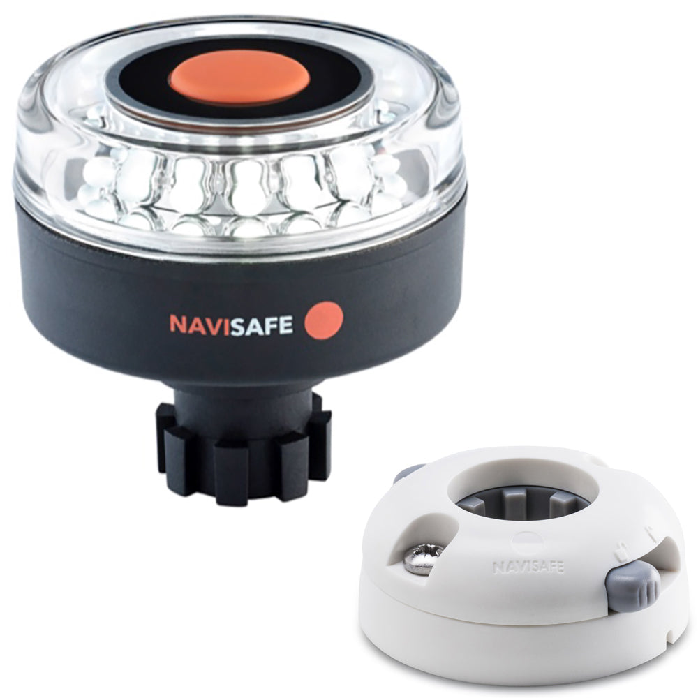 Navisafe 042KIT5 Navilight 360 2NM w/Navibolt Base Horizontal Mount - White