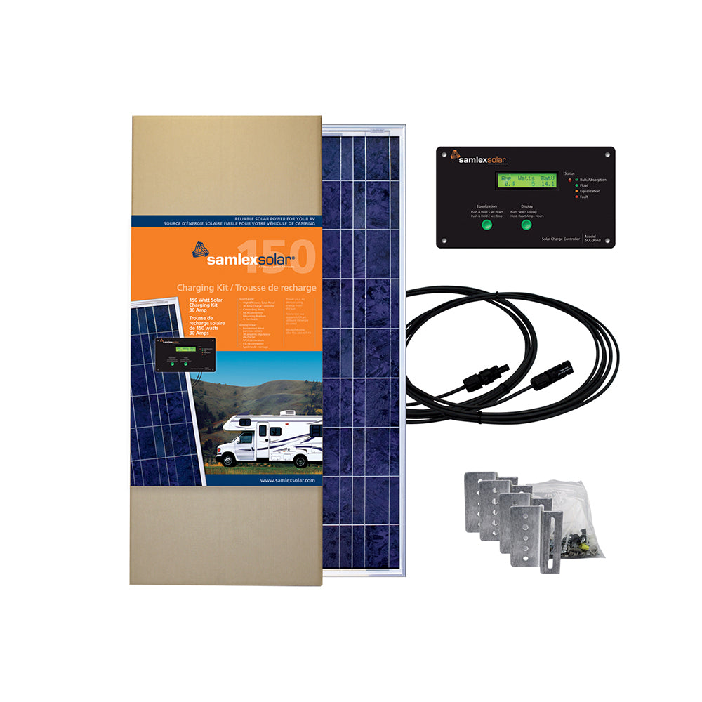 Samlex SRV-150-30A Solar Charging Kit - 150W - 30A