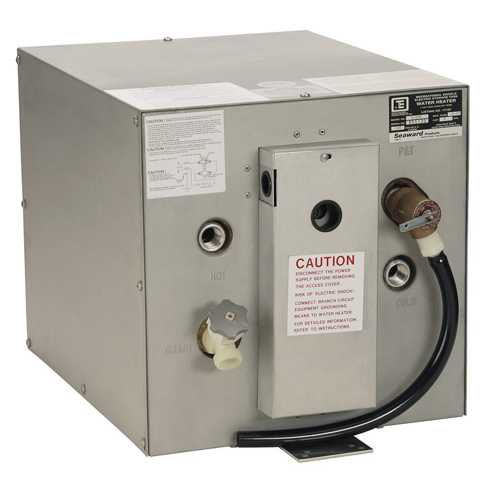 Whale S700E Seaward 6 Gallon Hot Water Heater - Stainless Steel - 120V - 1500W