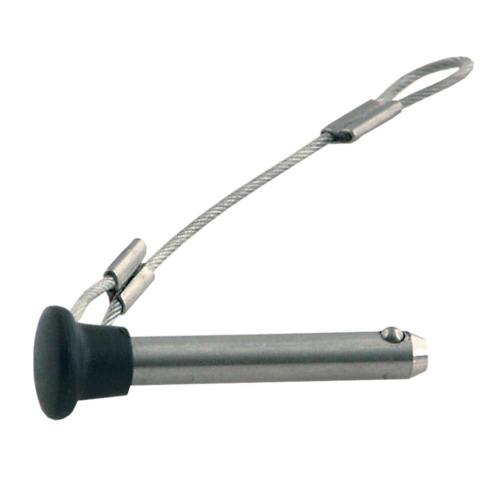 TACO F13-0244BN-1 Stainless Steel Pin Lanyard w/Plastic Knob