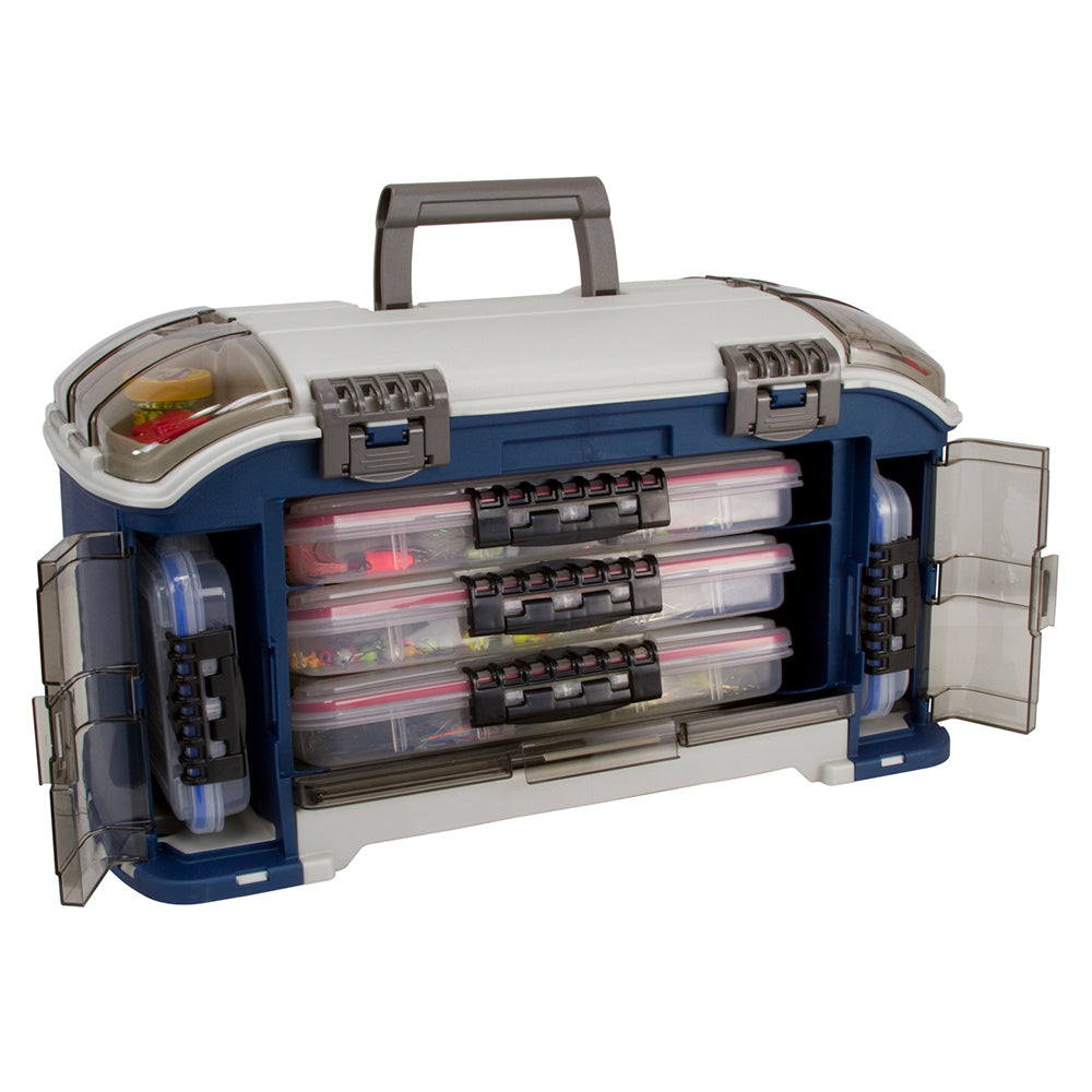 Plano 797010 Elite Series Angled Tackle System 3700 - Blue