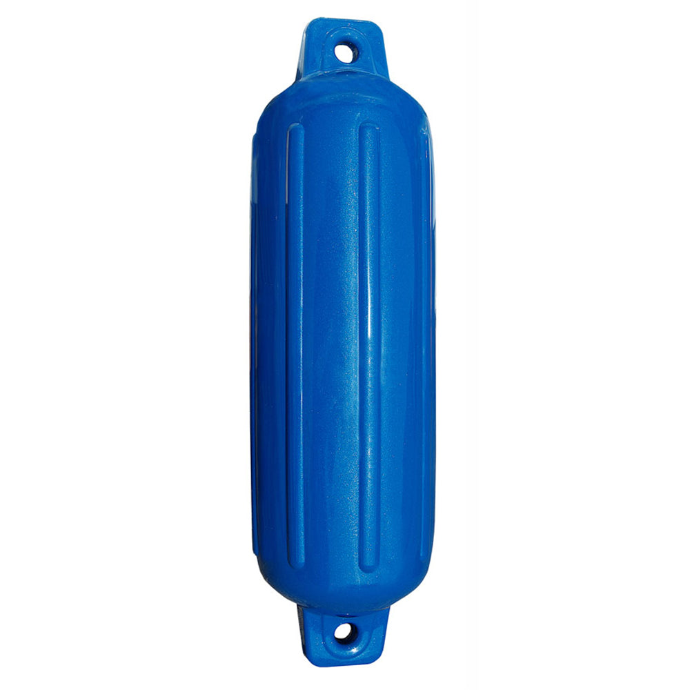 Taylor Made 282604 Storm Gard 8.5" x 27" Inflatable Vinyl Fender - Mid Atlantic Blue