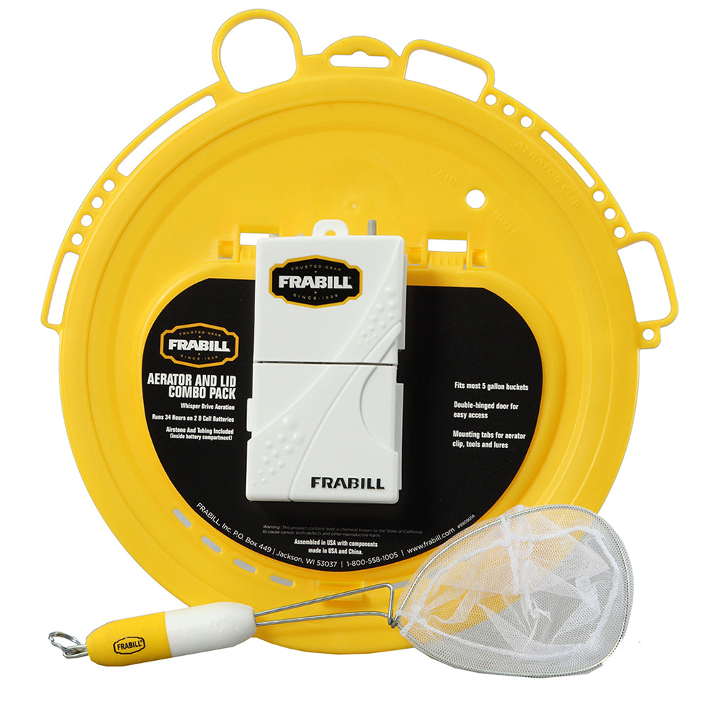 Frabill 99091 Aeration Lid Combo Pack