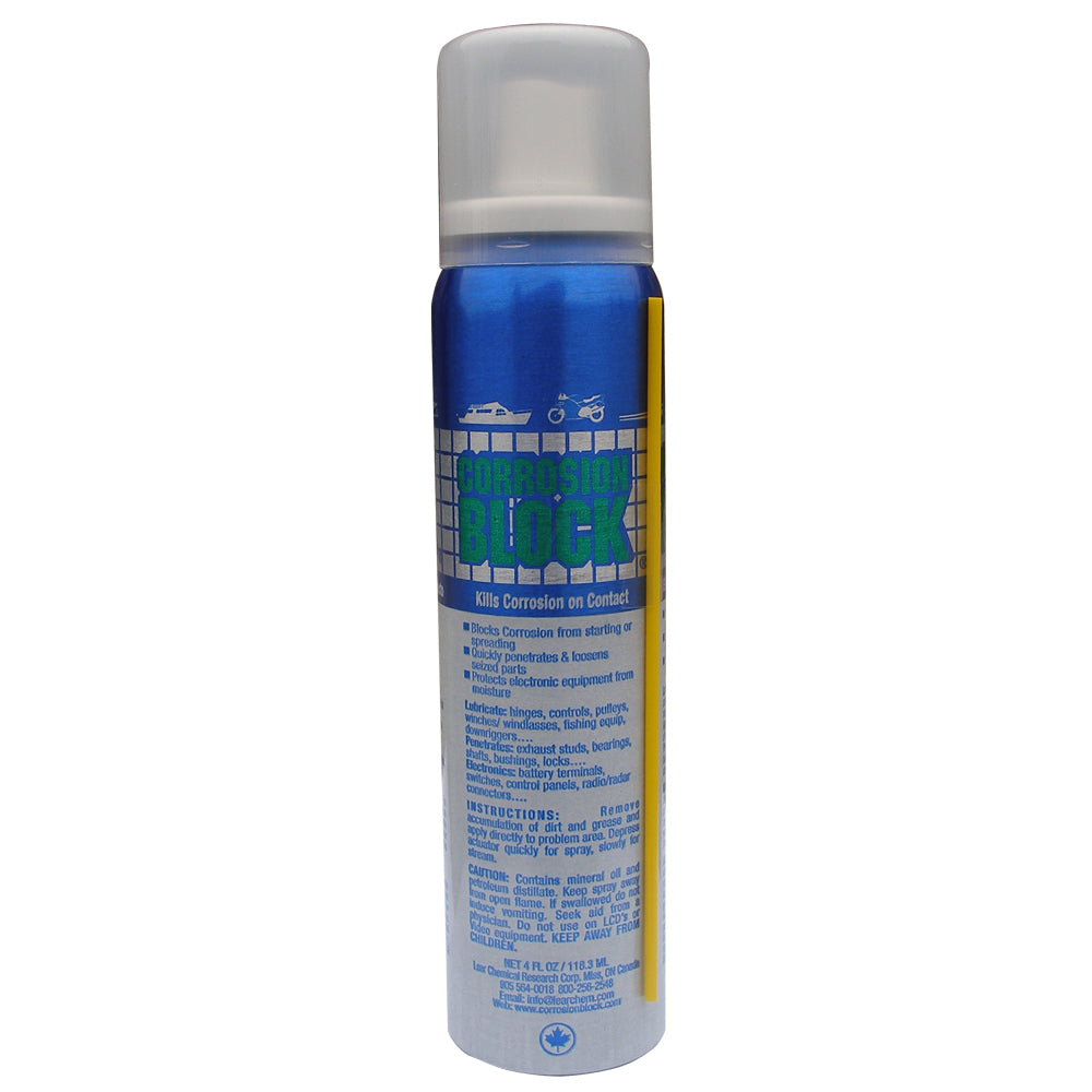 Corrosion Block 20002 Liquid Pump Spray - 4oz - Non-Hazmat, Non-Flammable Non-Toxic