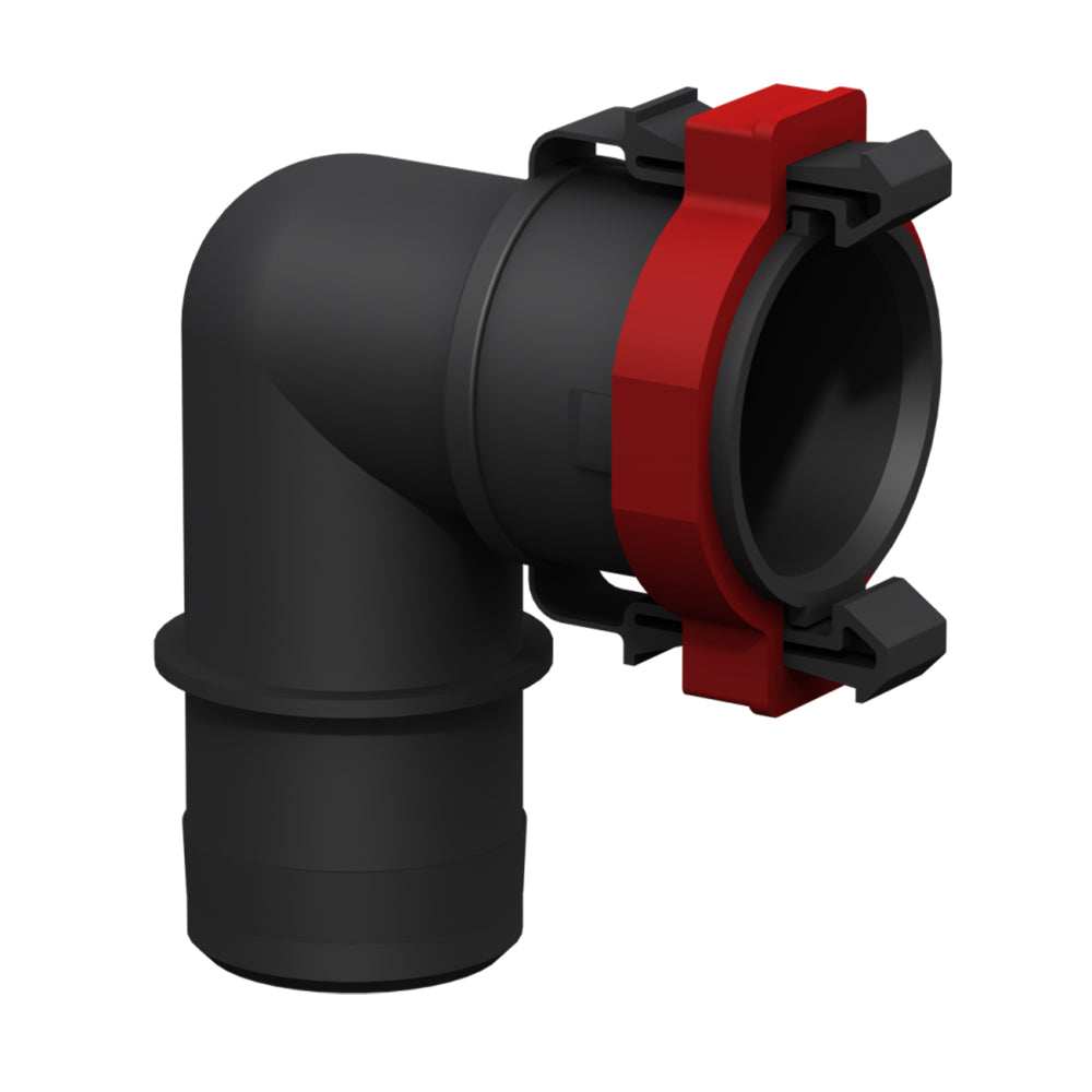FATSAC W746 Flow-Rite 1-1/8" Elbow Quick Connect Socket f/Auto Ballast System