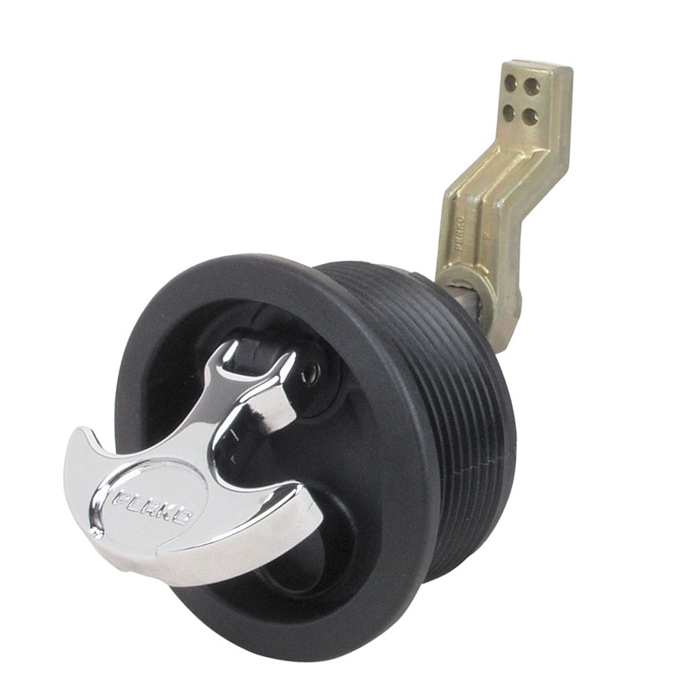 Perko 1092DP1BLK Surface Mount Latch f/Smooth Carpeted Surfaces w/Offset Cam Bar