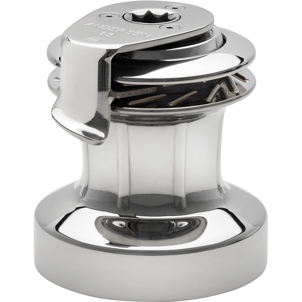 ANDERSEN RA2018010000 18 ST FS Self-Tailing Manual Single Speed Winch - Full Stainless