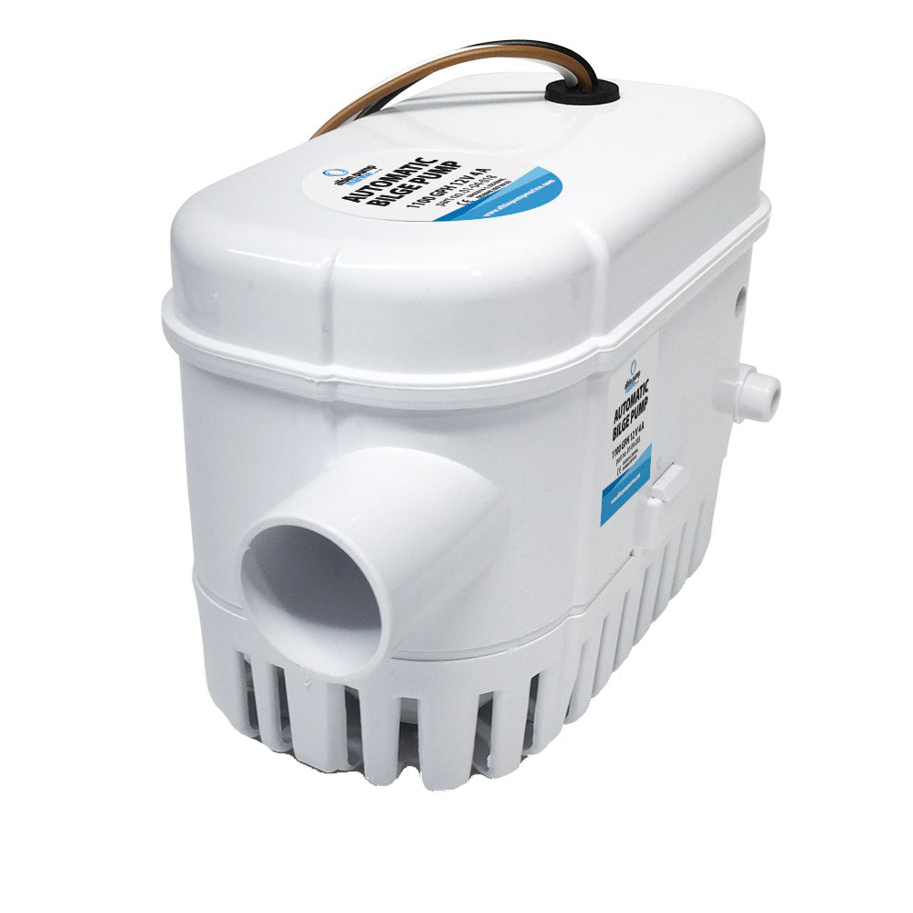 Albin Group 01-04-018 Automatic Bilge Pump 1100 GPH - 12V