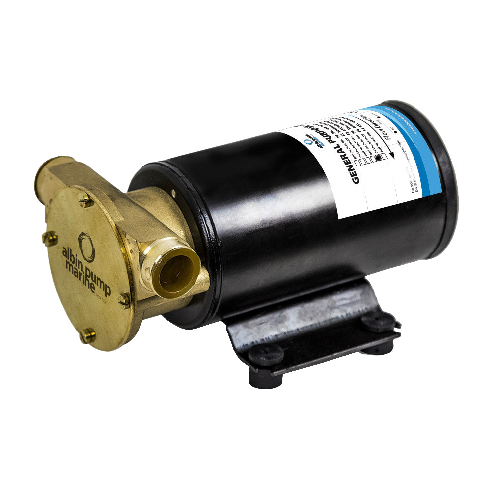 Albin Group 04-01-005 Marine General Purpose Pump FIP F4 (12 GPM) - 12V